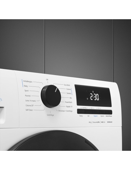SMEG W3C084A20 LVB 8KG 1400G A-20% INVERTER VAPORE