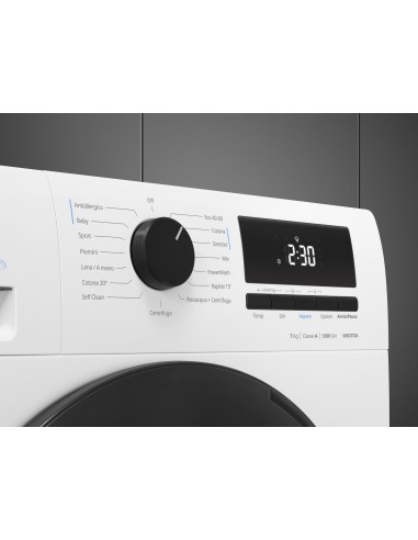 SMEG W3C072A LVB A 7KG 1200G SLIM  P.52CM VAPORE INVERTER