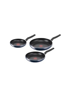 LAGOSTINA 010259600003 TRIS 3 PADELLE 20/24/28CM ANTIADERENTE MIRTILLO