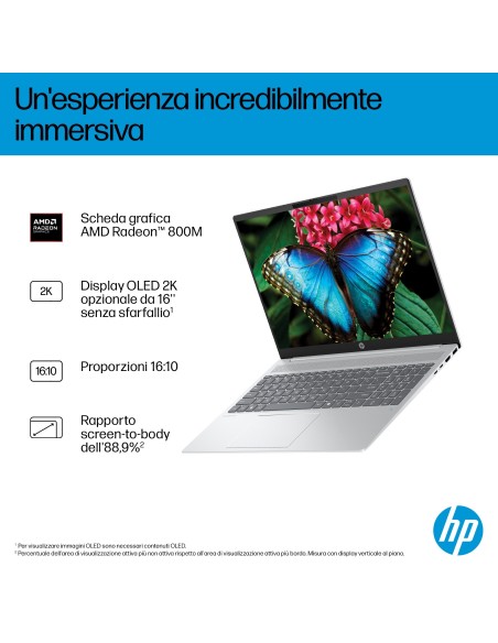 HP OMNIBOOK 5 16-AG1023NL NOTEBOOK RYZEN AI 7 350 16GB 1TB 16"