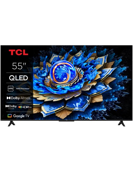 TCL 55T69C TVC 55" 4K QLED GOOGLE  TVSAT/AUDIO ONKYO + SUBWOOFER