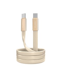 SBS PUCCC60WSLIM1MTR CAVO SLIM USB-C/USB-C 60W 1MT ORO