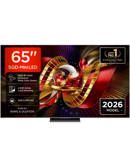 TCL 65C8L TVC 65"QLED MINILED SQD  144HZ  GOOGLE SAT/AUDIO B&O
