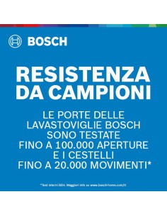 BOSCH SMV6YCX07E LST A 60CM 14COP. 3°CESTO 6PROG. ZEOLITE 2