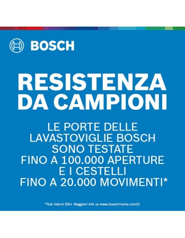 BOSCH SMV6YCX07E LST A 60CM 14COP. 3°CESTO 6PROG. ZEOLITE