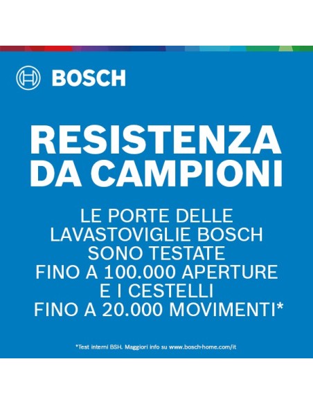 BOSCH SMV6YCX07E LST A 60CM 14COP. 3°CESTO 6PROG. ZEOLITE