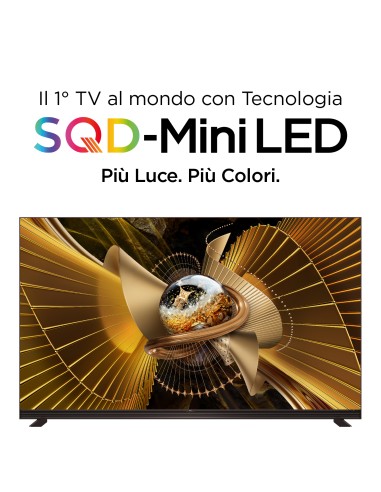 TCL 75X11L TVC 75"QLED MINILED SQD 144 HZ GOOGLE AUDIO B&O DOPPIO SUB