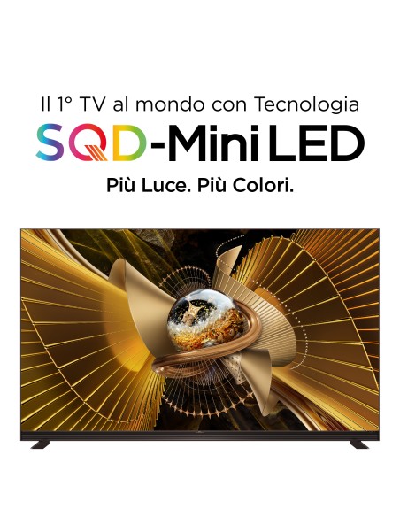 TCL 75X11L TVC 75"QLED MINILED SQD 144 HZ GOOGLE AUDIO B&O DOPPIO SUB
