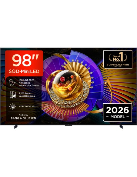 TCL 98C7L TVC 98" QLED MINILED SQD TVSAT/AUDIO ONKYO + SUBWOOFER/144HZ