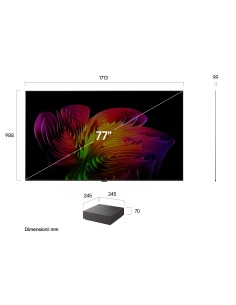 LG 77W69LA TVC 77" OLED 4K SMART   TVSAT ALFA11 DOLBY VISION WALLPAPER 2