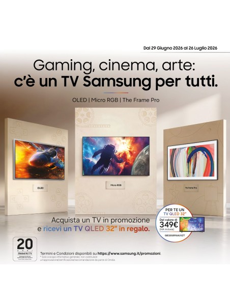 SAMSUNG QE55S95HFT TVC 55" OLED 4K SMART NEURAL QUANTUM TVSAT