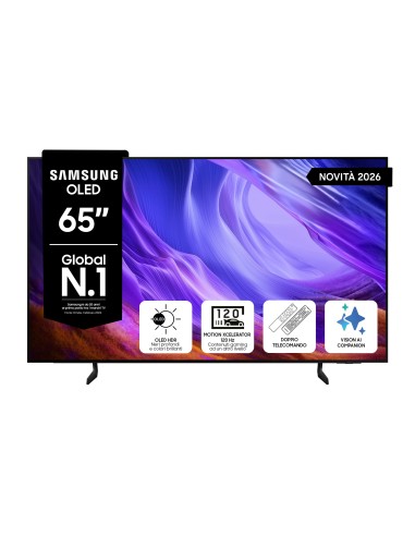 SAMSUNG QE65S85HAE TVC 65" OLED 4K SMART NEURAL QUANTUM TVSAT