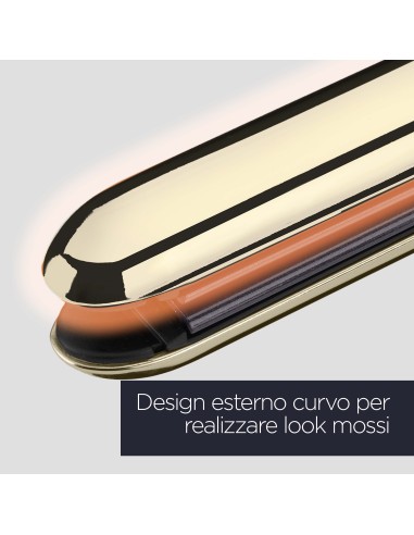 BABYLISS ST484E PIASTRA CERAMICA   TEMP. 130°C 230°C