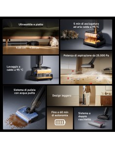 DREAME T12PRO FLEX WET&DRY 25000 PA 2