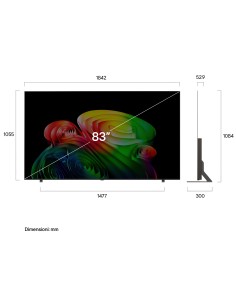 LG 83B565LA TVC 83" OLED 4K SMART  TVSAT 2