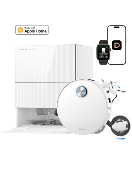DREAME X60 PRO ULTRA COMPLETE WHITE42000PA/6MOP/EST. 12CM SPAZZ/18 MOP