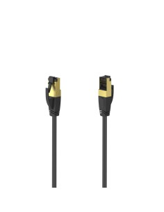 HAMA 202002 CAVO RETE M/M 3M CAT 8 STP CONN.DORATI 40 GBIT/S NERO