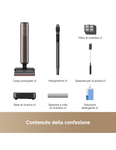 DREAME T16 PRO STEAM VAPORE WET&DRY30.000PA/VAPORE 90GRADI/
