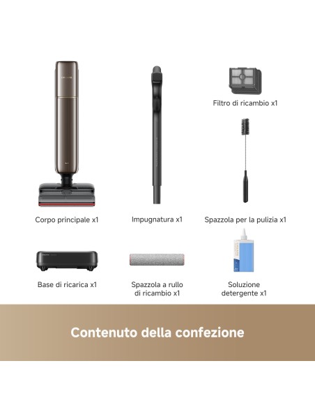 DREAME T16 PRO STEAM VAPORE WET&DRY30.000PA/VAPORE 90GRADI/