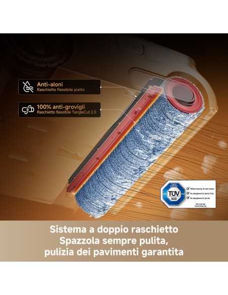 DREAME T16 PRO STEAM VAPORE WET&DRY30.000PA/VAPORE 90GRADI/