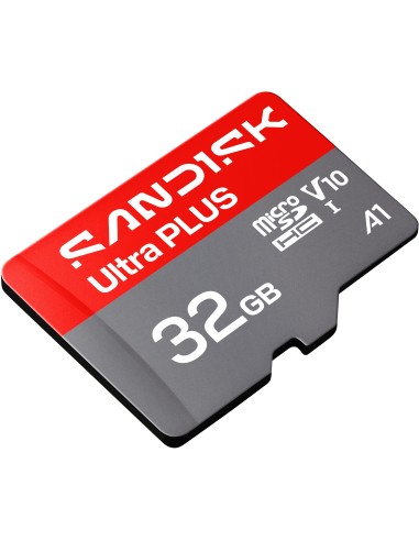 SANDISK MICROSD ULTRA PLUS 32GB + ADATTATORE SD V.200MB/S