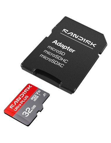 SANDISK MICROSD ULTRA PLUS 32GB + ADATTATORE SD V.200MB/S
