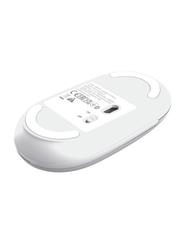 TRUST 26019 SERON RECHARGEABLE BLUETOOTH BIANCO WIRELESS MOUSE