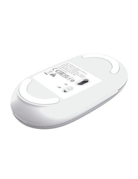 TRUST 26019 SERON RECHARGEABLE BLUETOOTH BIANCO WIRELESS MOUSE