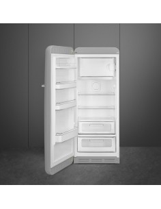 SMEG FAB28LSV6 FRIGO M.P. C ANNI 50 270LT SILVER CERNIERE SX 2