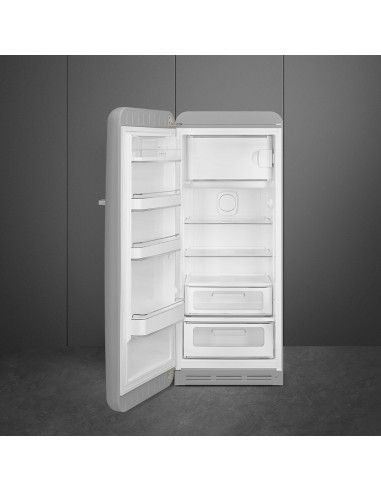 SMEG FAB28LSV6 FRIGO M.P. C ANNI 50 270LT SILVER CERNIERE SX