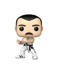FUNKO POP ROCKS QUEEN F MERCURY WHTSINGLET 2