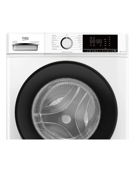 BEKO BMX8126DB LVB A 8KG 1200G     INVERTER DISP.TOUCH OBLO' NERO