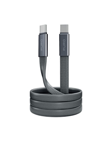 SBS PUCCC60WSLIM1MTK CAVO SLIM USB-C/USB-C 60W 1MT NERO