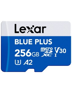 LEXAR MICROSD 256GB BLUE PLUS MOBILE L/S 170MB/S - 70MB/S ADATT.SD 2