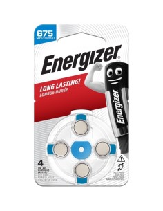 ENERGIZER ZINCAIR HA675 X4 PILE PER APPARECCHI ACUSTICI