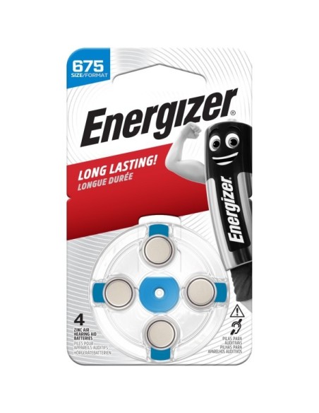 ENERGIZER ZINCAIR HA675 X4 PILE PER APPARECCHI ACUSTICI
