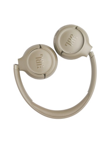 JBL T530BT BEIGE CUFFIA BLUETOOTH 6.0 PADIGLIONE 33MM USB-C AUTON.76H