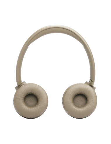 JBL T530BT BEIGE CUFFIA BLUETOOTH 6.0 PADIGLIONE 33MM USB-C AUTON.76H
