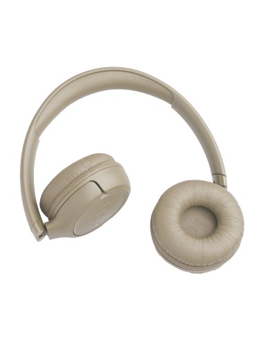 JBL T530BT BEIGE CUFFIA BLUETOOTH 6.0 PADIGLIONE 33MM USB-C AUTON.76H