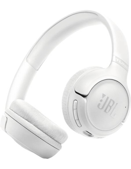 JBL T530BT BIANCO CUFFIA BLUETOOTH 6.0 PADIGLIONE 33MM USB-C AUTON.76H