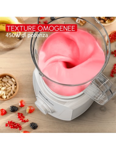 MOULINEX LM410B FRULLATORE 450W    2 VELOCITA' + PULSE