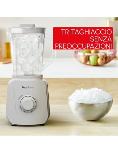 MOULINEX LM410B FRULLATORE 450W    2 VELOCITA' + PULSE