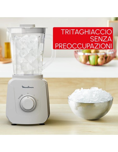 MOULINEX LM410B FRULLATORE 450W    2 VELOCITA' + PULSE