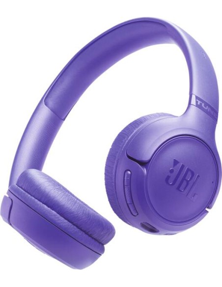 JBL T530BT VIOLA CUFFIA BLUETOOTH 6.0 PADIGLIONE 33MM USB-C AUTON.76H