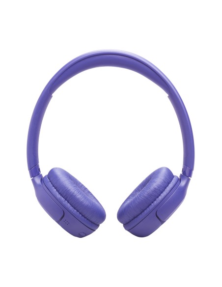 JBL T530BT VIOLA CUFFIA BLUETOOTH 6.0 PADIGLIONE 33MM USB-C AUTON.76H