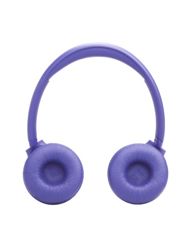JBL T530BT VIOLA CUFFIA BLUETOOTH 6.0 PADIGLIONE 33MM USB-C AUTON.76H