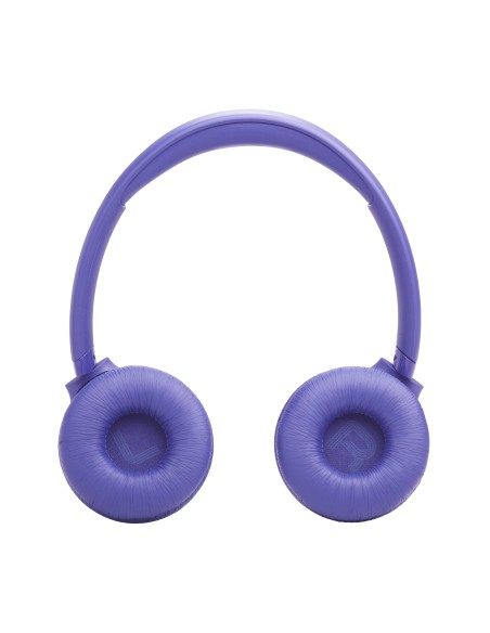 JBL T530BT VIOLA CUFFIA BLUETOOTH 6.0 PADIGLIONE 33MM USB-C AUTON.76H