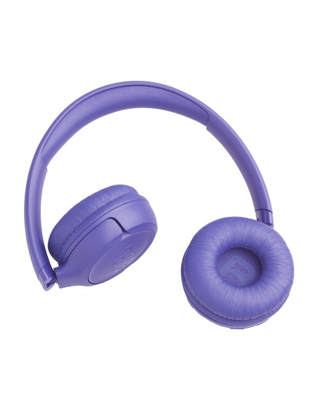 JBL T530BT VIOLA CUFFIA BLUETOOTH 6.0 PADIGLIONE 33MM USB-C AUTON.76H