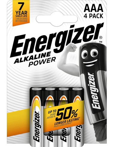 ENERGIZER ALKPOWER AAA X4 MINISTILO PILE