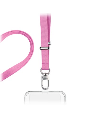 SBS TELACEUNIP LACCETTO PIATTO UNIVERSALE ROSA